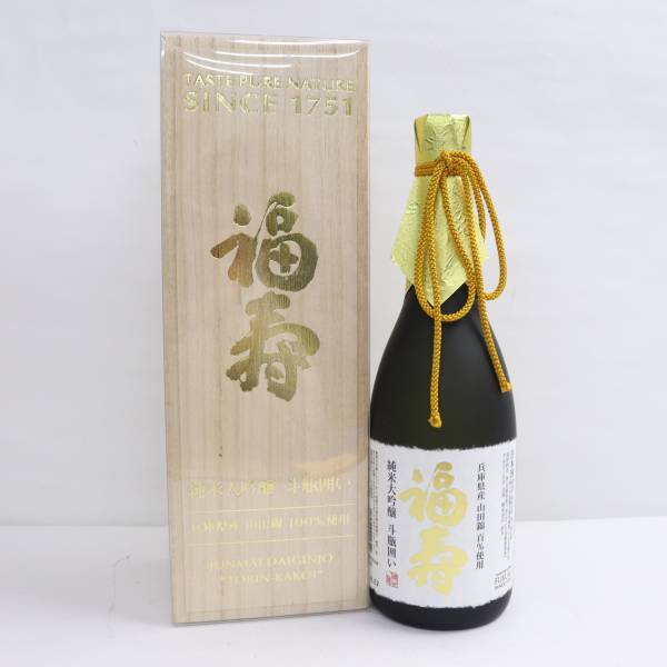 福寿 純米大吟醸 斗瓶囲い 15度 720ml 製造24.02 N24D140052の画像1