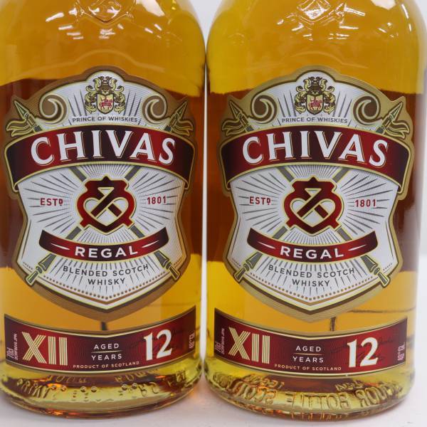 【2本セット】CHIVAS REGAL（シーバス リーガル）12年 40% 700ml X24D150006の画像2