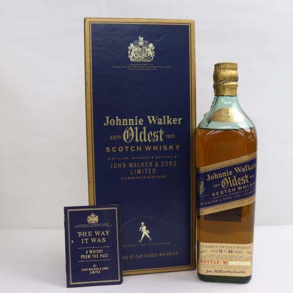 Johnnie Walker（ジョニー ウォーカー）ブルーラベル オールデスト 15-60年 43% 750ml ※オリあり X24D150074の画像1