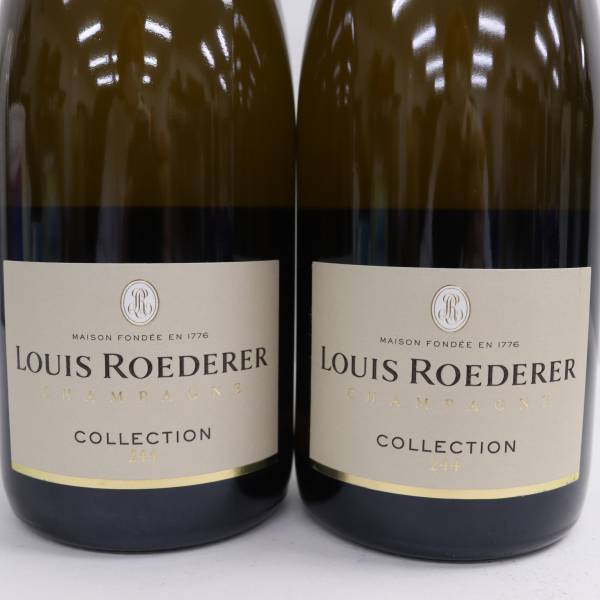 【2本セット】LOUIS ROEDERER（ルイロデレール）コレクション 244 12.5％ 750ml L24D100007の画像2