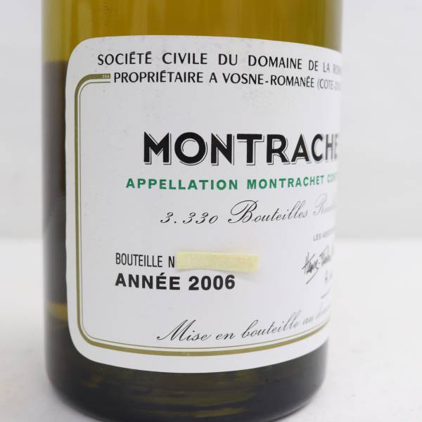 DRC MONTRACHET（モンラッシェ）2006 ファインズ 14％ 750ml F24D150003の画像6