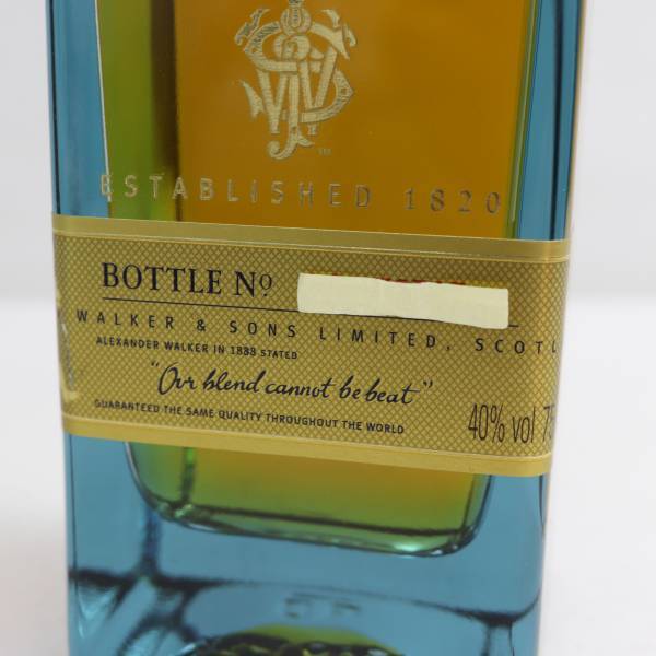 JOHNNIE WALKER（ジョニーウォーカー）ブルーラベル 40% 750ml ※ラベルキズ T24D110157の画像6