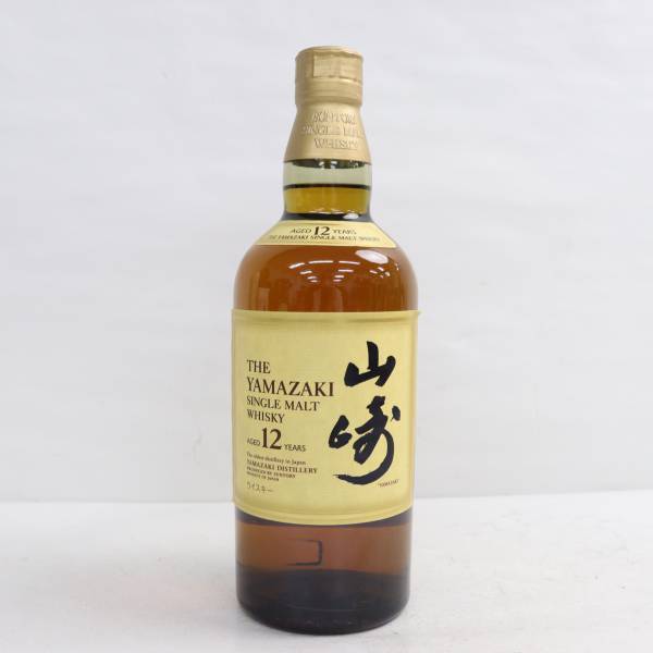 1円~SUNTORY（サントリー）山崎 12年 43％ 700ml N24D070062の画像1