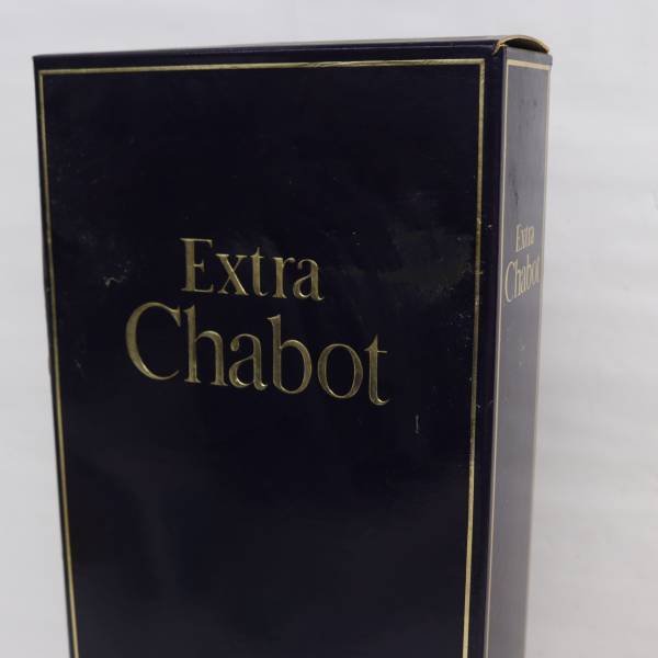 【2本セット】Chabot（シャボー）エクストラ各種（40% 700ml 青陶器 重量1279g 等）N24D070078の画像8
