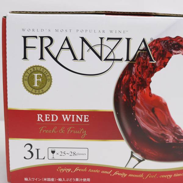 Mercian（メルシャン）フランジア 赤 フレッシュ&フルーティ バッグ イン ボックス 12.5％ 3000ml O24D150011の画像2