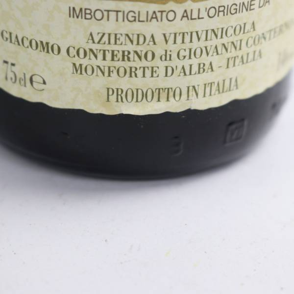 Giacomo Conterno（ジャコモ コンテルノ）バローロ リゼルヴァ モンフォルティーノ 1995 14％ 750ml G24D170013の画像8