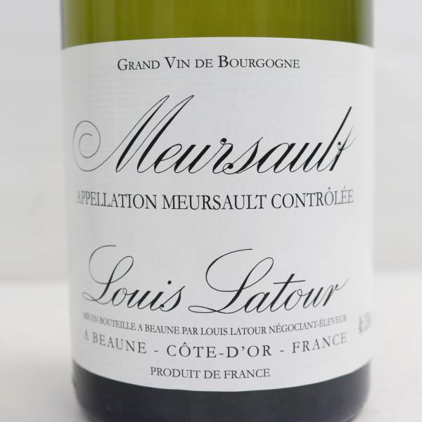 LOUIS LATOUR（ルイ ラトゥール）ムルソー 2020 13.5％ 750ml X24D190069の画像2