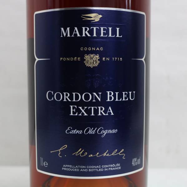 MARTELL（マーテル）コルドン ブルー エクストラ 40％ 1000ml O24D190048の画像2