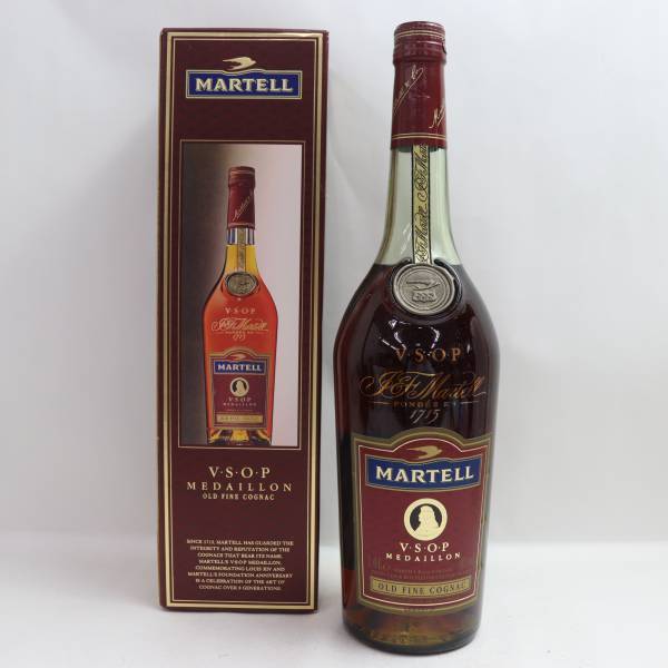 MARTELL（マーテル）VSOP メダイヨン オールドファイン 赤ラベル 40％ 1000ml D24D200015_画像1