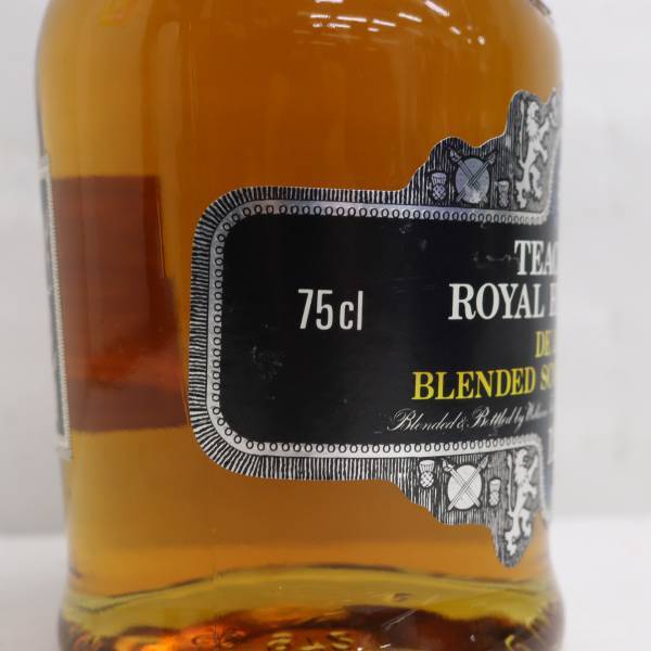 TEACHERS ROYAL HIGHLAND（ティーチャーズ ロイヤル ハイランド）12年 デラックス 43％ 750ml D24D200014の画像6