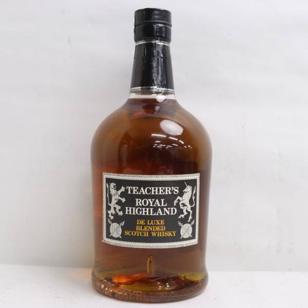 TEACHERS ROYAL HIGHLAND（ティーチャーズ ロイヤル ハイランド）12年 デラックス 43％ 750ml D24D200014の画像4