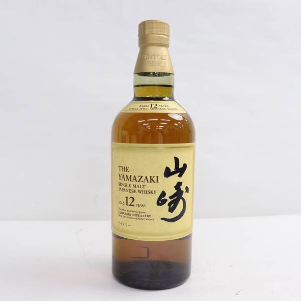 1円~SUNTORY（サントリー）山崎 12年 43％ 700ml S24D180047の画像1