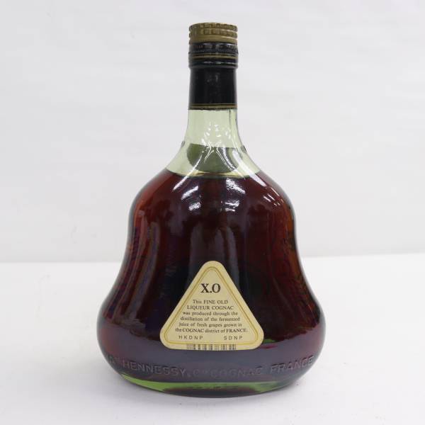 Hennessy（ヘネシー）XO 金キャップ グリーンボトル 40％ 700ml T24D140075の画像4