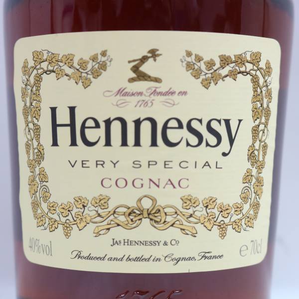 Hennessy（ヘネシー）ベリースペシャル 40％ 700ml S24D210019の画像2