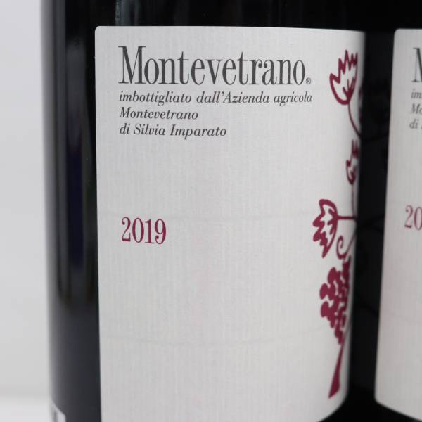 【3本セット】Montevetrano（モンテヴェトラーノ）コッリ ディ サレルノ ロッソ 2019 14.5％ 750ml O24D200003の画像7