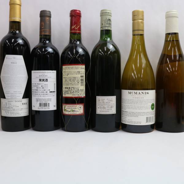 【11本セット】ワイン各種（シャトー ワイマラマ メルロー 2006 13.1％ 750ml 等）I23L250002の画像7