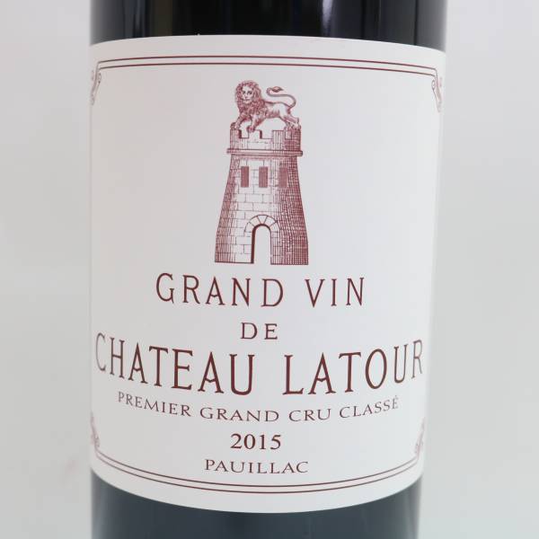 1円~CHATEAU LATOUR（シャトー ラトゥール）2015 13％ 750ml T24B290006の画像2