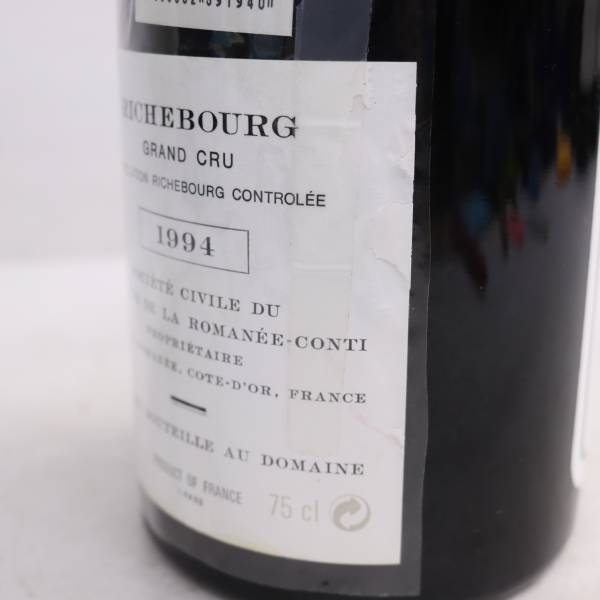 DRC RICHEBOURG（リシュブール）1994 13％ 750ml G23J100002_画像6