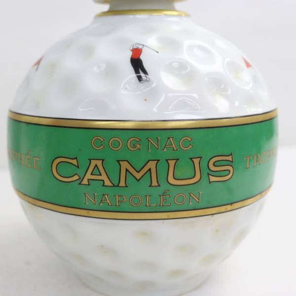 CAMUS（カミュ）ナポレオン トロフィー ゴルフボール 40％ 700ml 陶器（重量 1141g）X24D240005の画像2