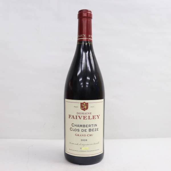 1円~FAIVELEY（フェヴレ）シャンベルタン クロ ド ベーズ グランクリュ 2020 13.5％ 750ml S24D180009_画像1