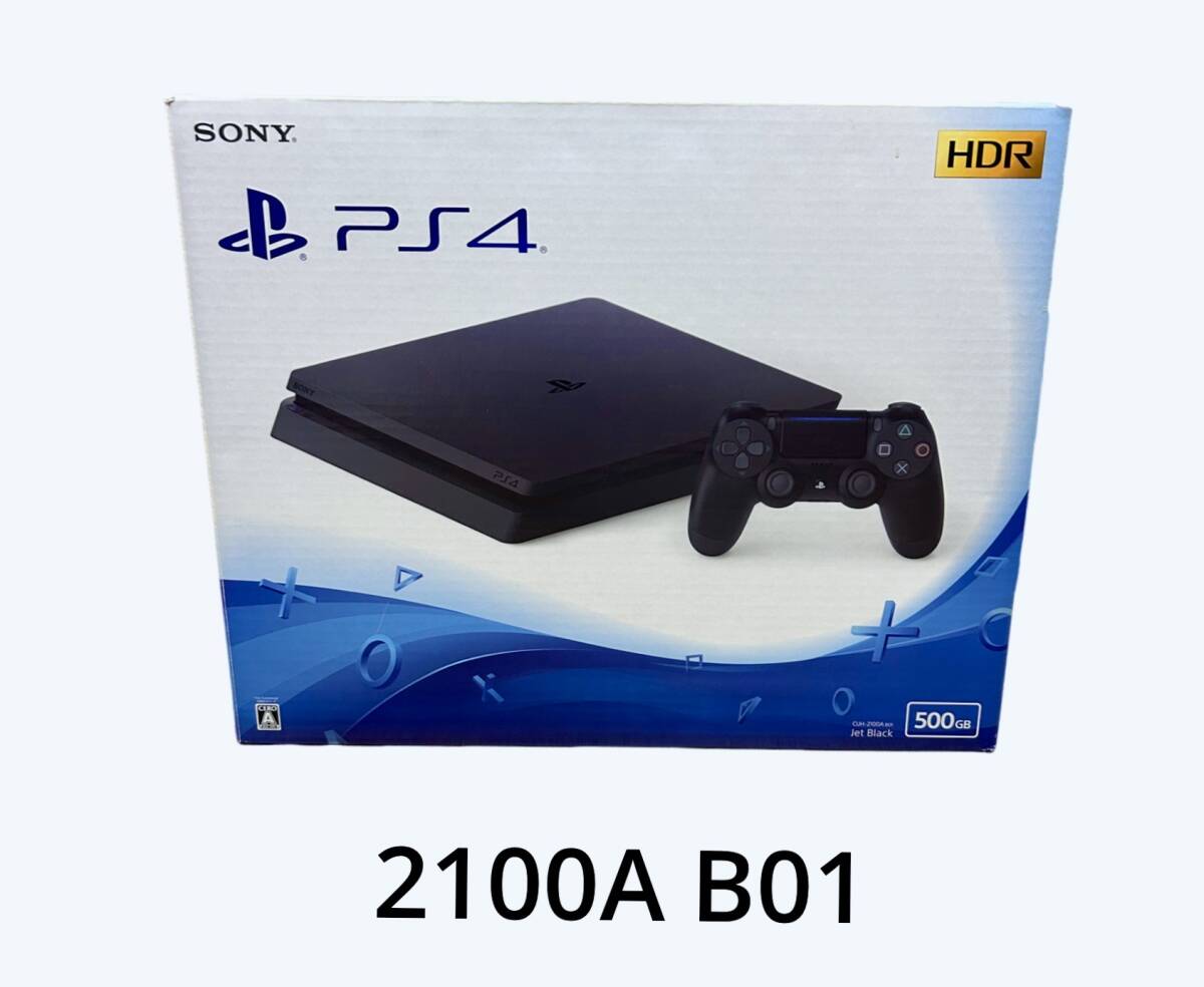 送料無料 USED ソニー プレイステーション４  PS4 CUH2100A ジェットブラック NK①の画像1