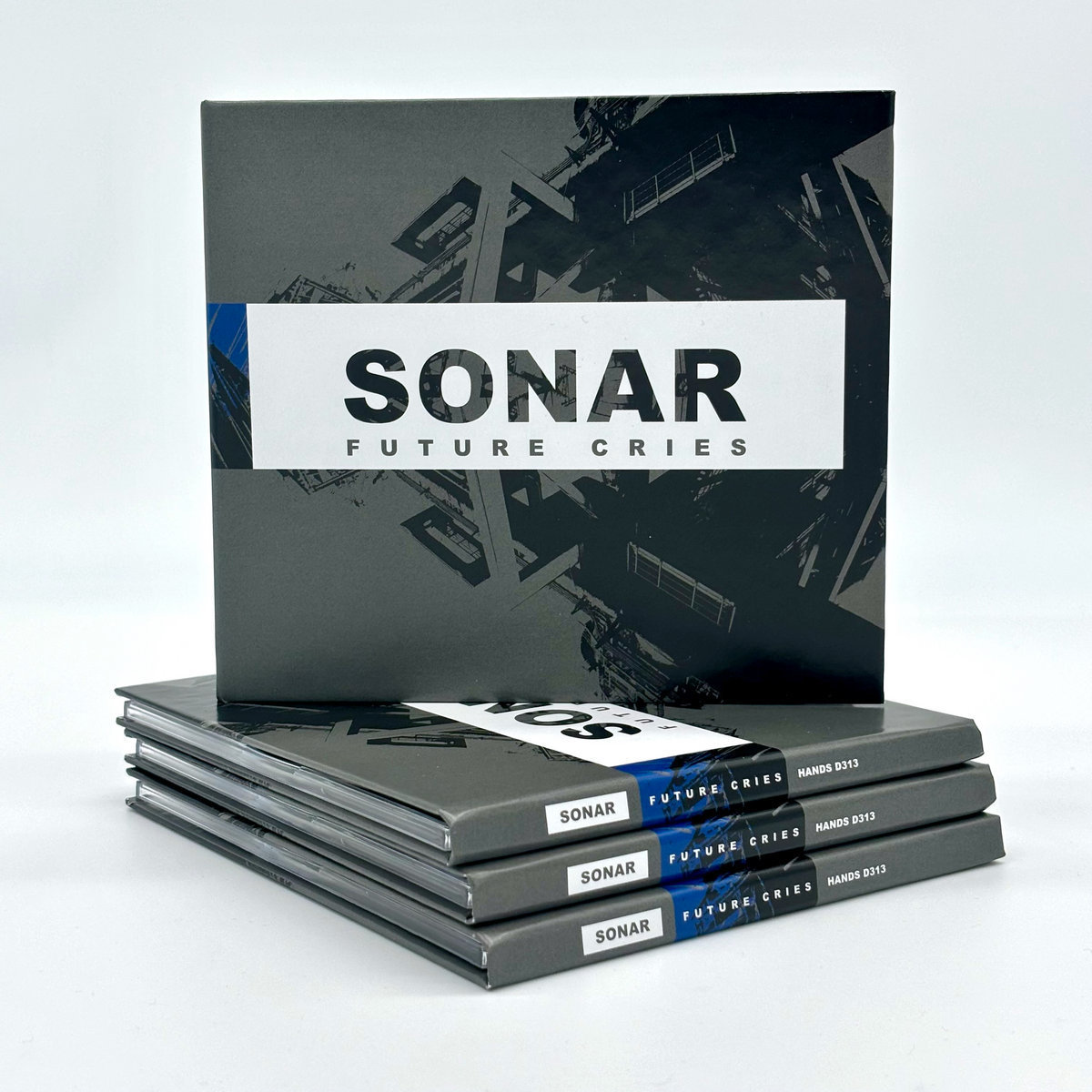 Sonar Future Cries CD (Hands Productions D313) Dirk Ivens / Klinik / Dive/ Belgian EBM/ Techno / Industrial / Rhythmic Noise_画像2