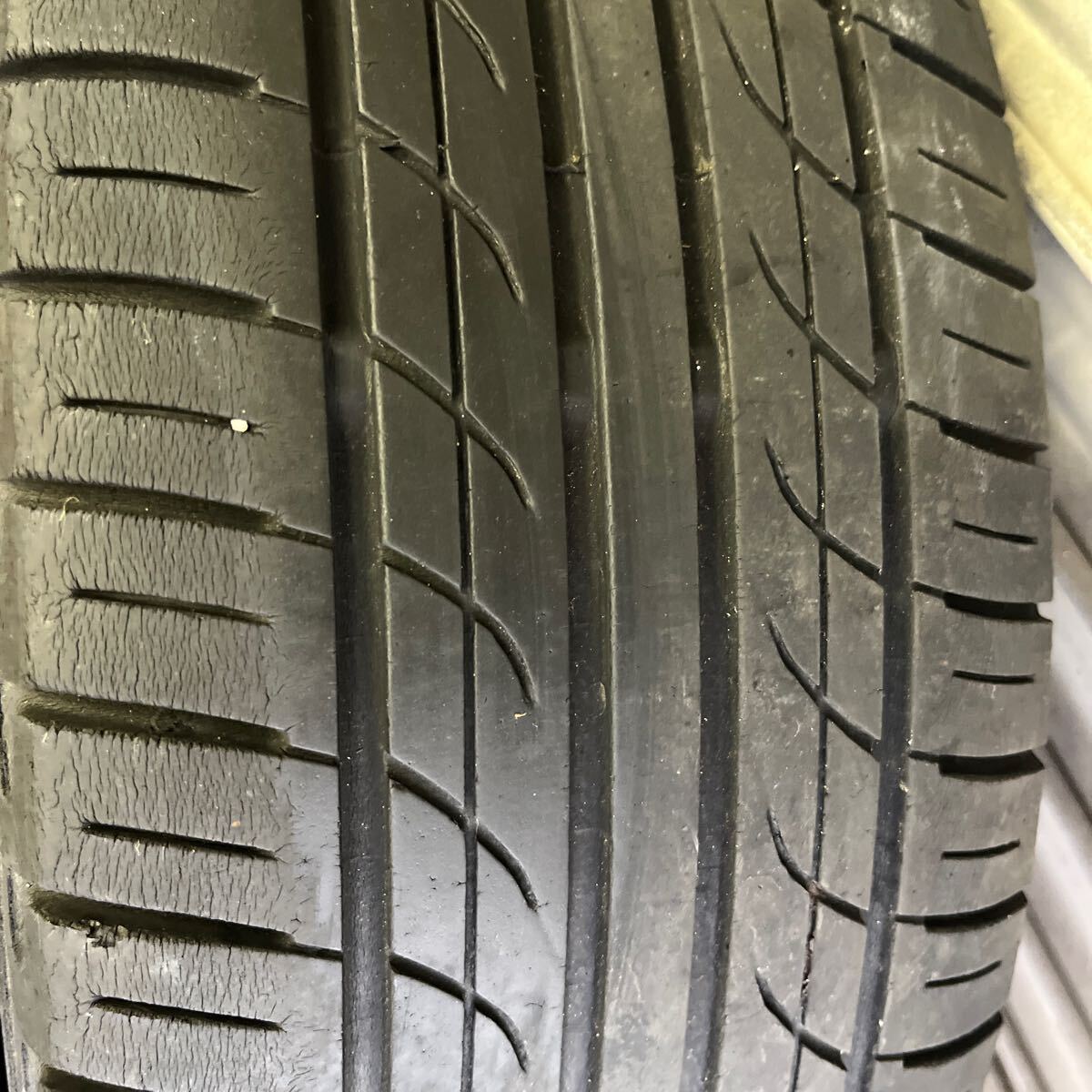 165/55R15 スズキ MH23 34S ワゴンRスティングレー 純正OP アルミホイール ラジアルタイヤセット PCD100 4.5J +45 スペーシアカスタムの画像8