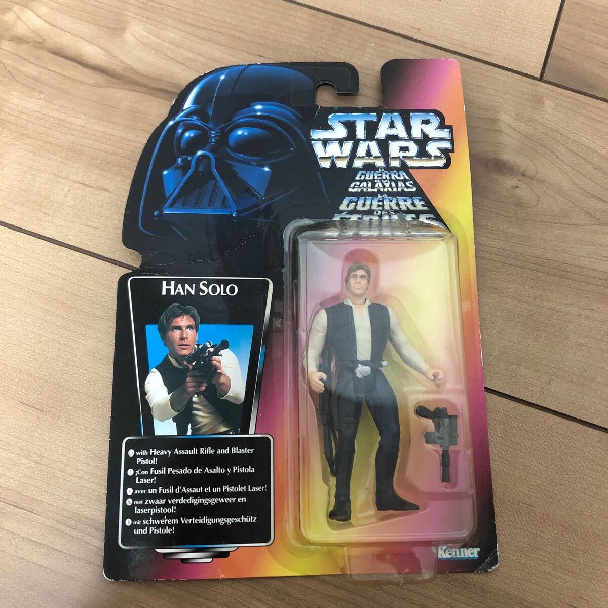 1995 STARWARS Kenner HAN SOLO figure スターウォーズ ハンソロ ハリソンフォード フィギュア_画像1