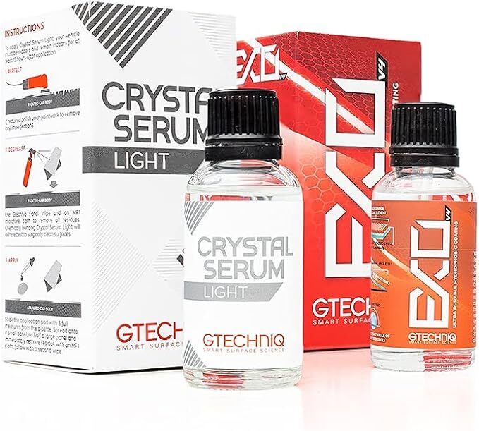 【激レア・本物】【50ｍl】Gtechniq EXOv4 & クリスタルセラムライト【セット販売】【セラミックコーティング】_画像1