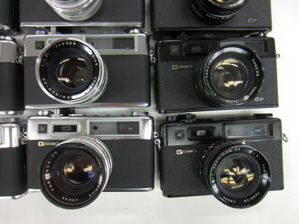 (4905K)ジャンク Electro35エレクトロ YASHICAヤシカ GL PRO G YASHICA GS GSN フィルム まとめて大量セット25点 動作未確認 同梱不可の画像4