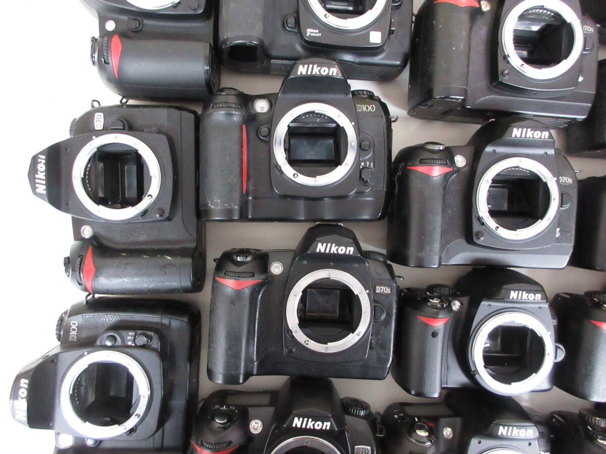 (4911N)ジャンク Nikon D40 D40X D60 D70 D70S D80 D90 D100 FinePix S5 Proニコン まとめてセット 25台 動作未確認 同梱不可の画像3
