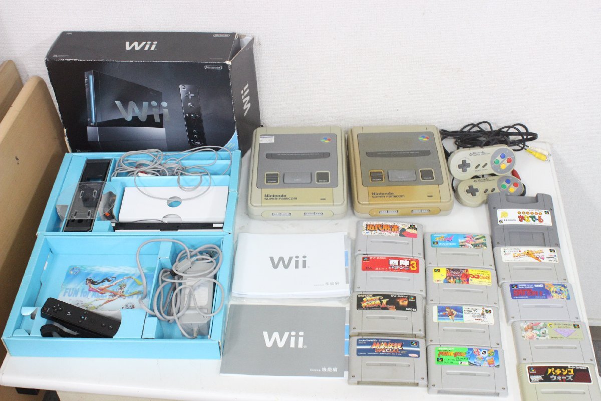 0 Super Famicom SFC body 2. soft 1 2 ps satellite broadcasting correspondence soft Wii attaching 