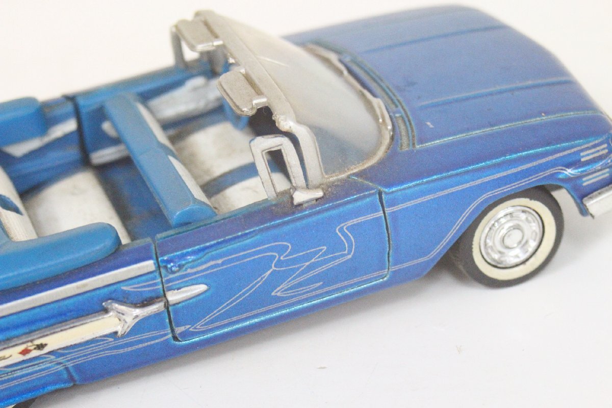 ○【6】Jada Toys 1/32 シボレー インパラ 1960 ブルーの画像5