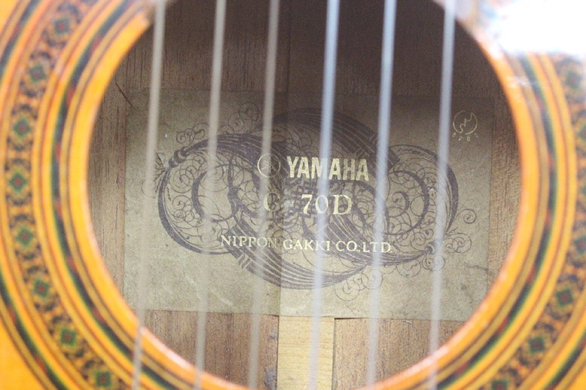 ☆YAMAHA G・70D クラシックギター ヤマハ_画像2