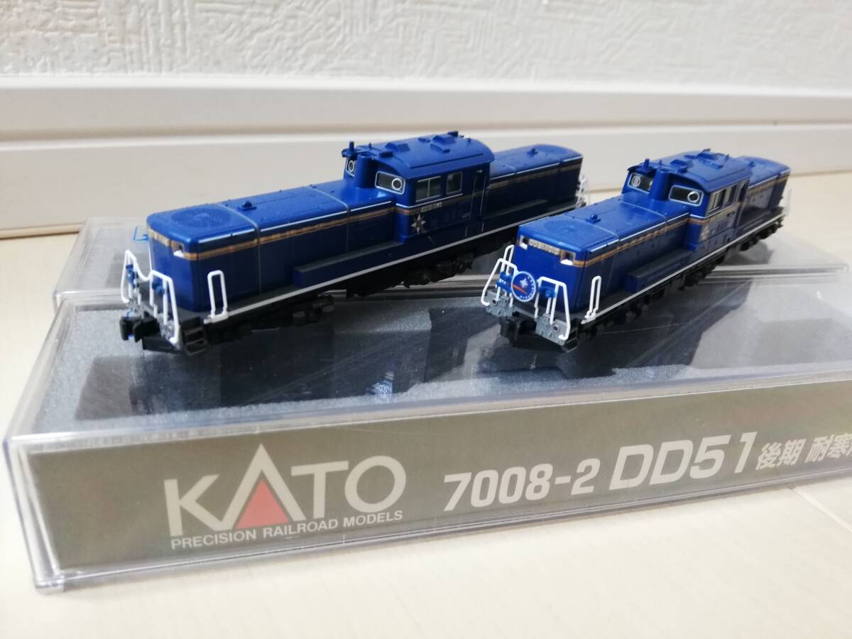 [ б/у ]KATO DD51 N gauge Hokutosei Casiopea twilight Express 