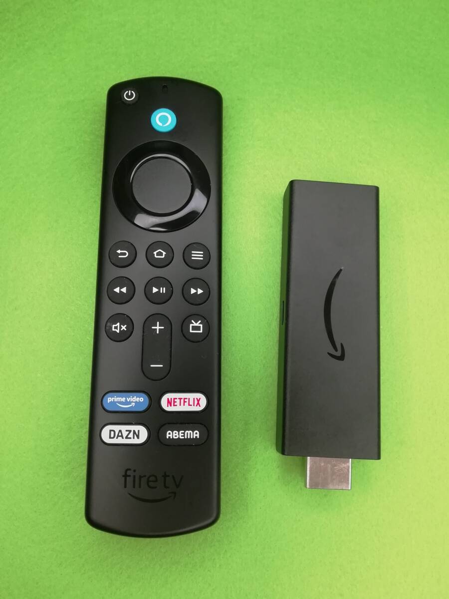 ♪♪♪【中古美品】Fire TV Stick 第3世代 / HD対応スタンダードモデル 【AmazonPrime Netflix DAZN Abemaボタン】♪♪♪_画像1