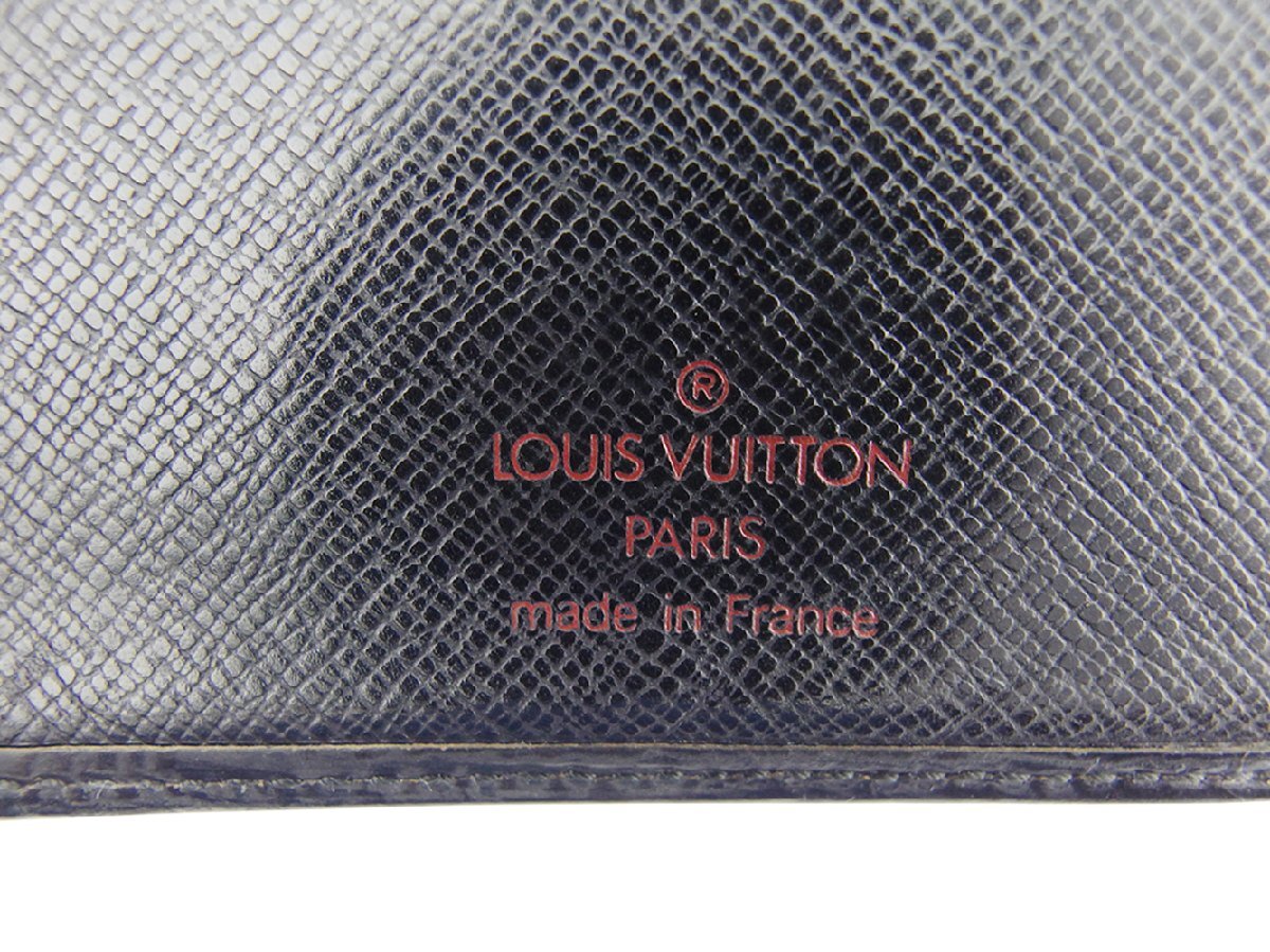 ルイ ヴィトン 二つ折り 財布 レディース メンズ ポルトビエカルトクレディモネ M63542 エピ LOUIS VUITTON 中古_画像10