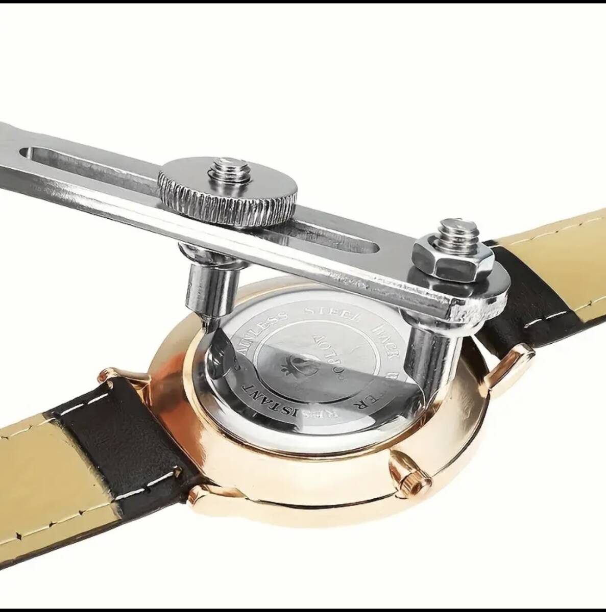 【時計オープナー 電池交換キット】 工具 時計修理 腕時計 メンテナンスの画像3