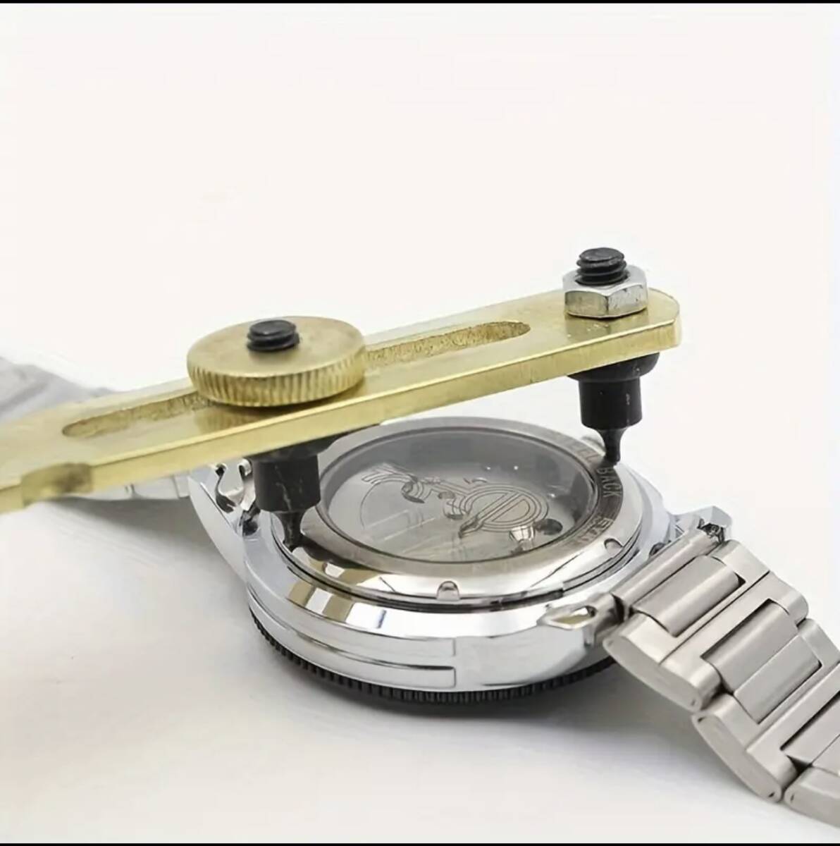 【時計オープナー 電池交換キット】 工具 時計修理 腕時計 メンテナンスの画像1