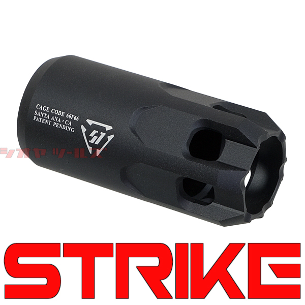 ◆訳有特価！◆ STRIKE IND SI OPPRESSOR タイプ ハイダー BLACK M14逆ネジ ( ストライク オプレッサー_画像1