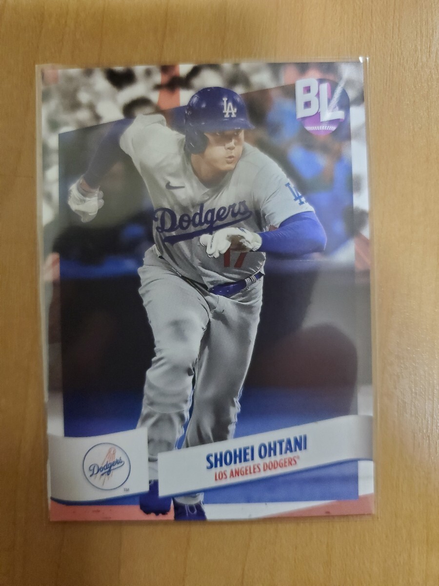 大谷翔平 Topps big league baseball 2024 shohei ohtani ベースカード ドジャース 初のカード wbc 日本代表の画像1