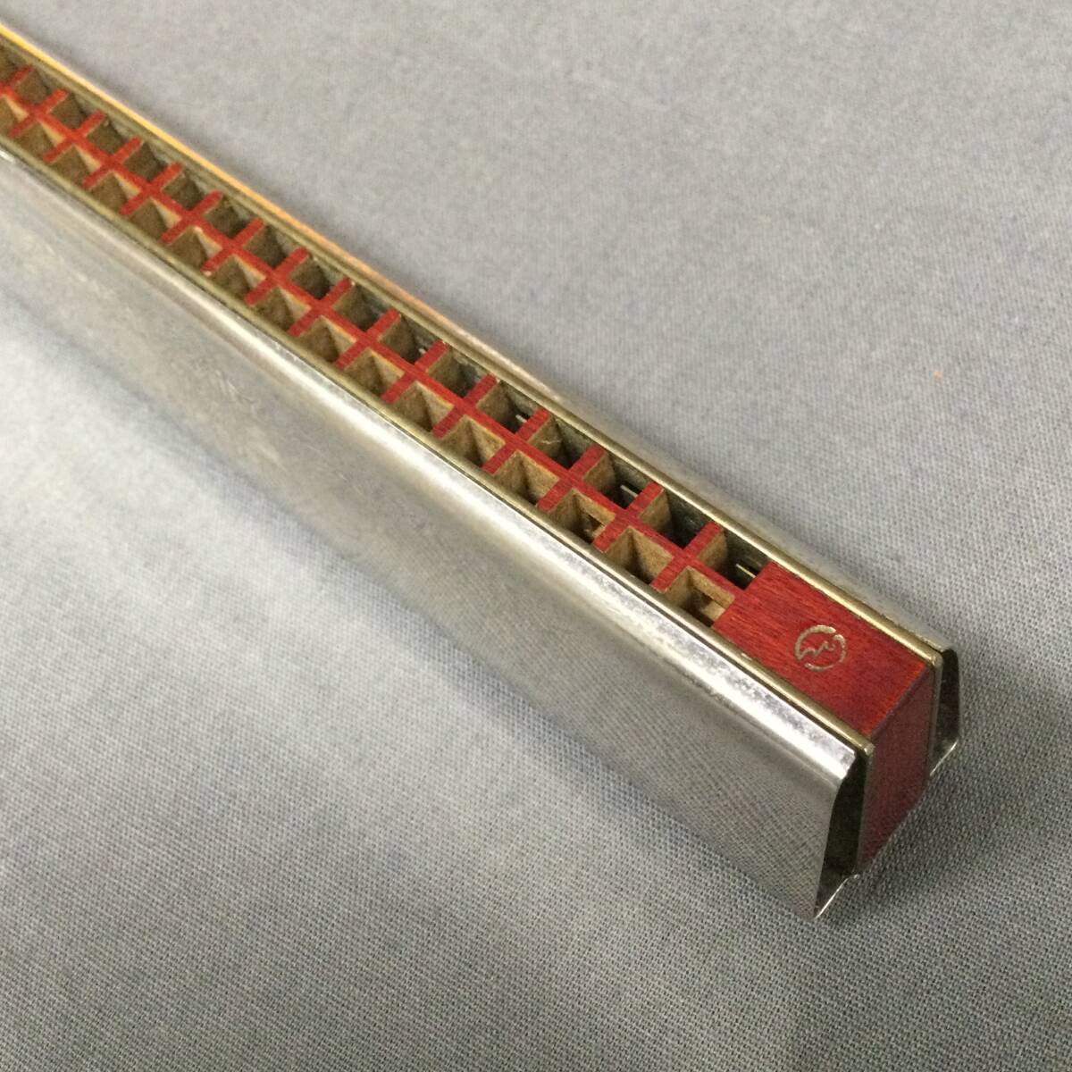 060412 262724 harmonica miyata24 hole . class miyata Tokai musical instruments Showa Retro musical instruments Vintage collection hobby operation not yet verification 