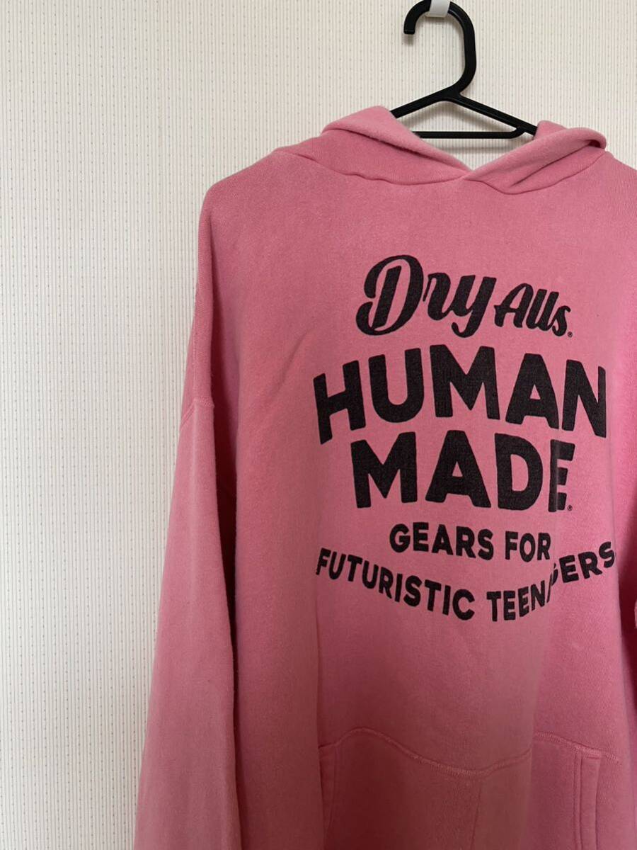 HUMAN MADE ヒューマンメイド ロゴプリントパーカー サイズXL HUMAN MADE ヒューマンメイド ロゴプリントパーカー サイズXL