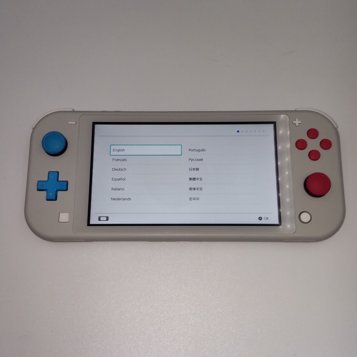 【1円〜】 Nintendo Switch Lite / ニンテンドースイッチライト ザシアン・ザマゼンタ 動作確認済み【極美品】の画像6