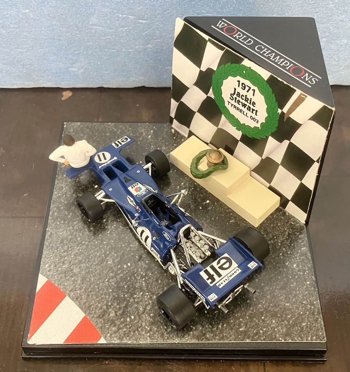 1/43 Vitesse 1971 world Champion jack -schuwa-totireru003 minicar miniature F1 F-1 VITESSE TYRRELL003 jackie