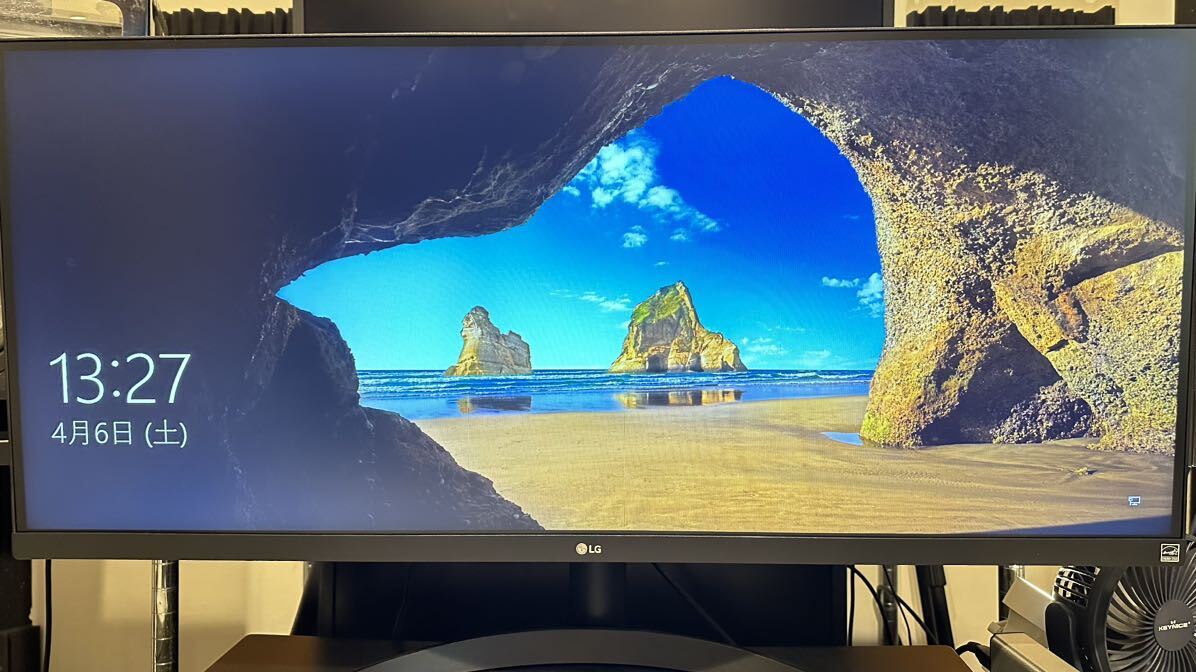 LG monitor display 34WP500-B 21:9 flat surface Ultra wide 