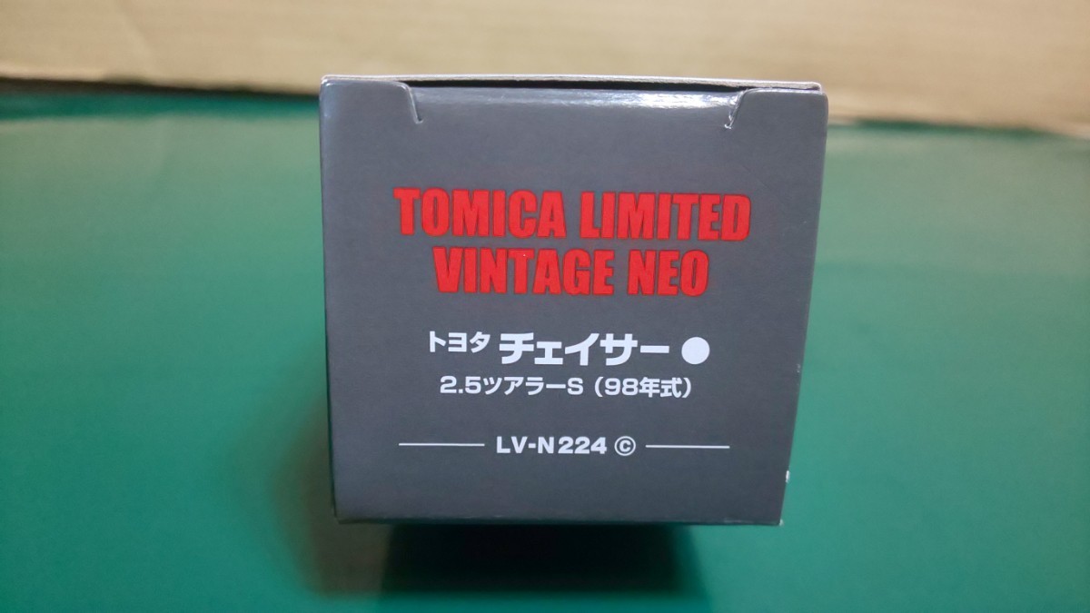 * new goods * unopened *TLV- NEO LV-N224c Toyota Chaser 2.5 Tourer S (98 year ) white ~ non-standard-sized mail bubble wrap cardboard packing postage 220 jpy 