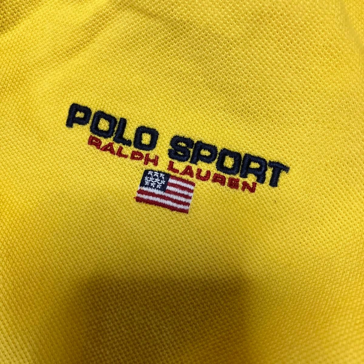 Polo Ralph Lauren POLO SPORT ポロ　ラルフローレン　ポロスポーツ　半袖　ポロシャツ　イエロー　L