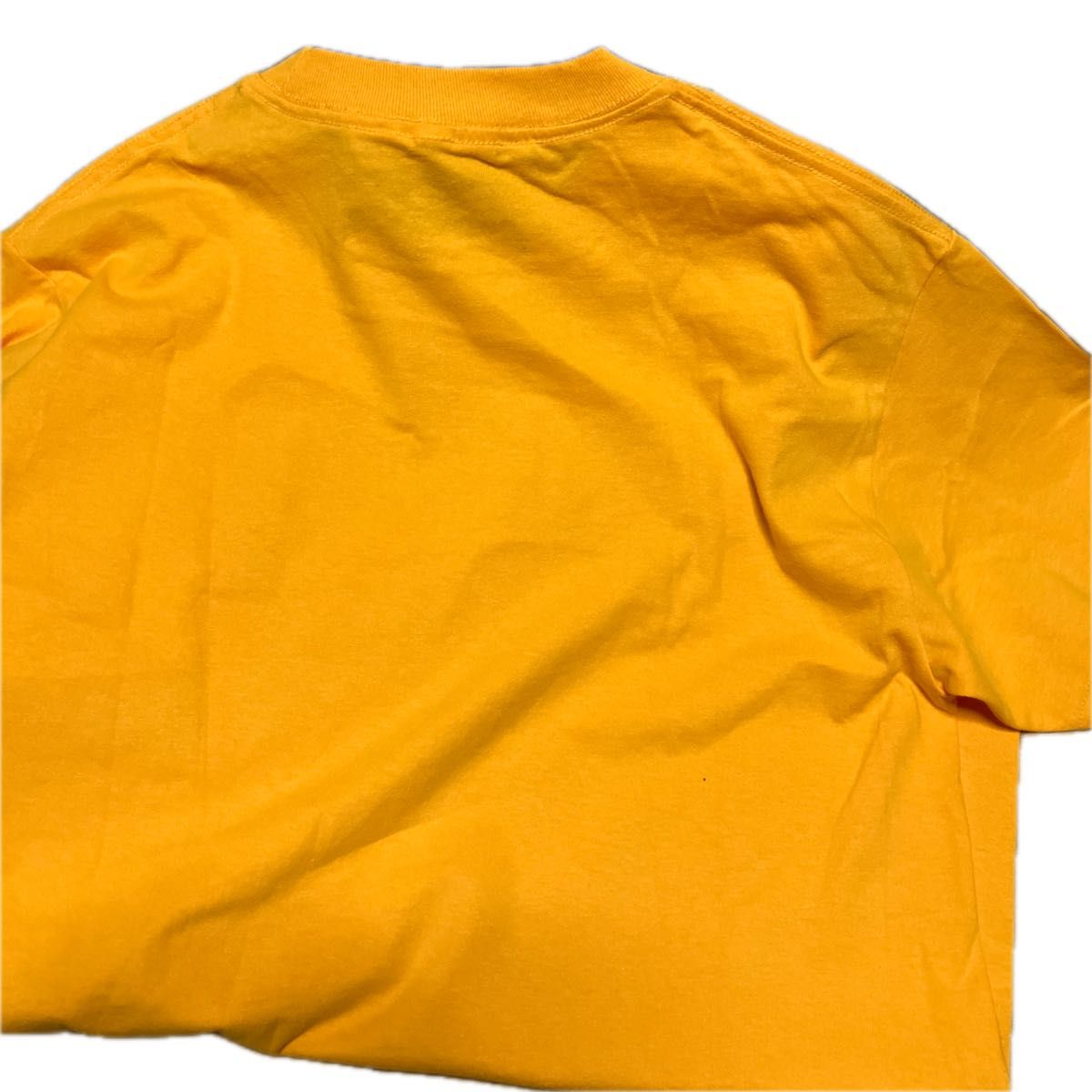 ANTIHERO アンタイヒーロー　BASIC ロゴ　T  Tシャツ 半袖 プリント T-shirt M イエロー