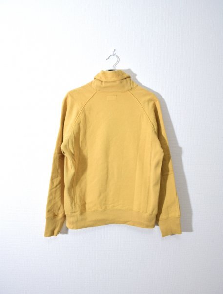 GERUGA GR-C-69 SHAWL COLLAR HEAVY SWEAT SHIRTS スウェット イエロー_画像6